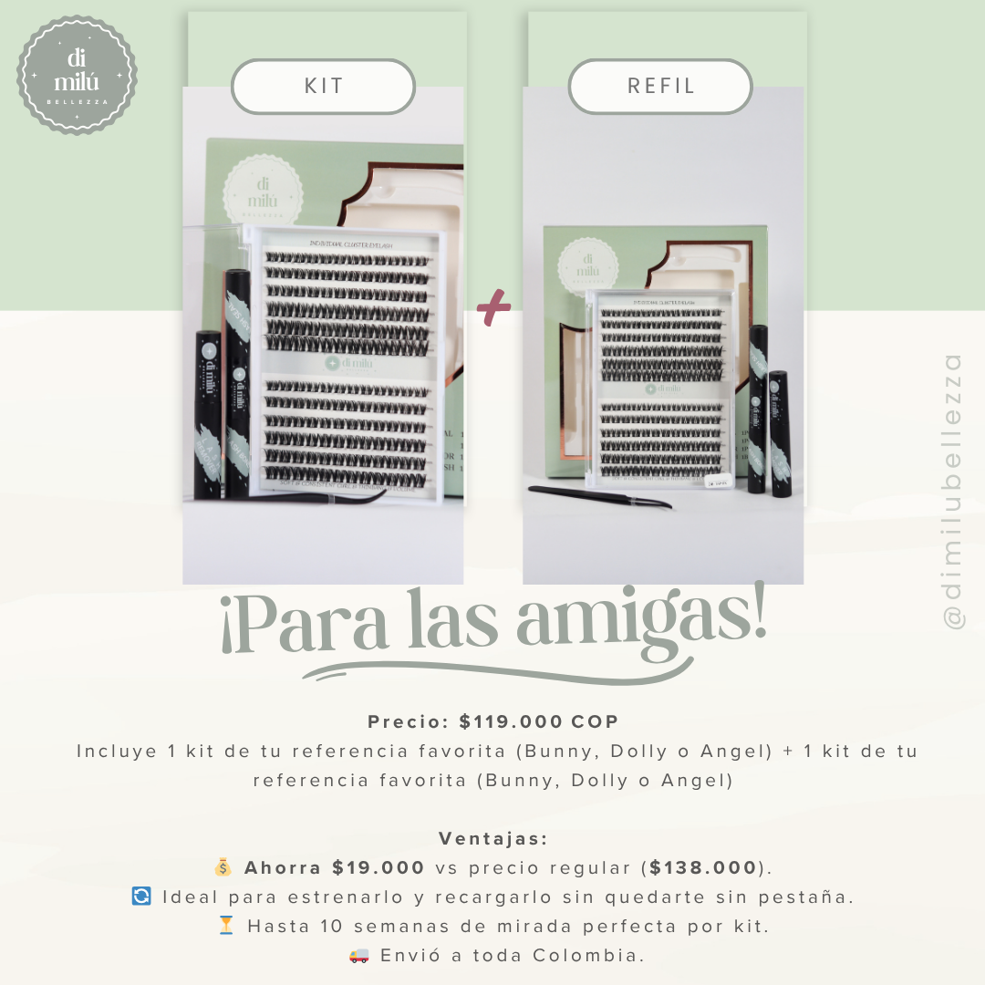 👯♀️ Combo 2 Kits “Para las amigas”