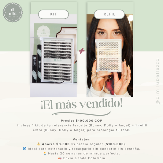 🛍️ Combo Kit + Refill “El más vendido”