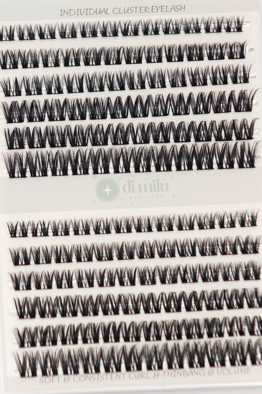 Kit Dolly: pestañas punto a punto voluminosas, pestañas postizas tupidas, extensiones de pestañas Dolly, pegante sellador duradero, aplicador precisión, efecto salón profesional
